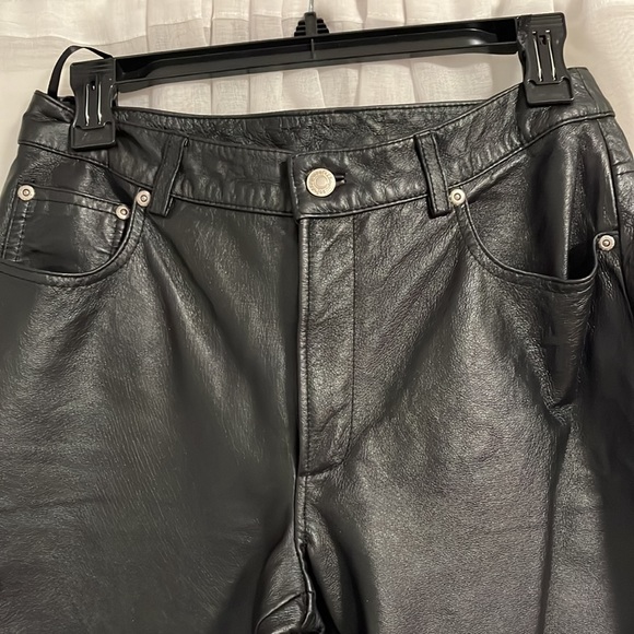 Vintage Leather Pants - Picture 5 of 16